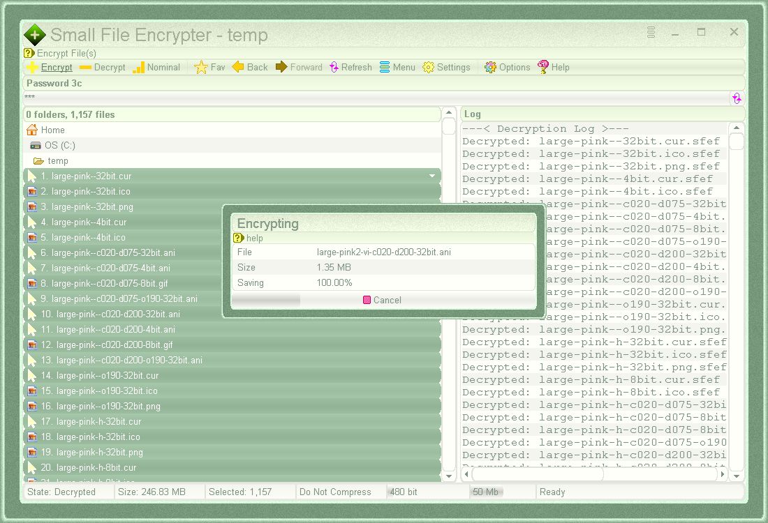 smallfileencrypter-screenshot (JPG image)
