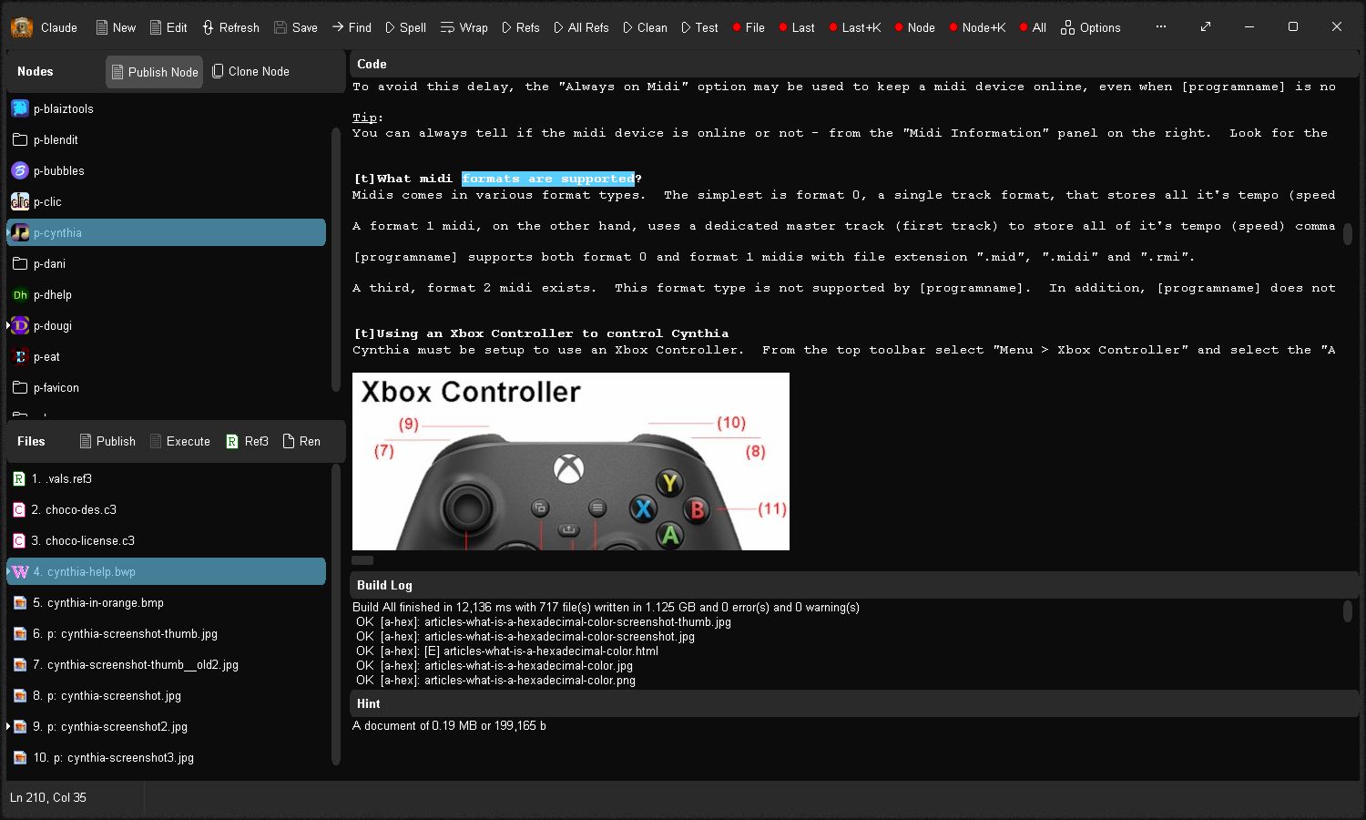 Managing our website source code and maintenance is Claude, a happy newcomer to Gossamer
Click to view image full size in a new tab